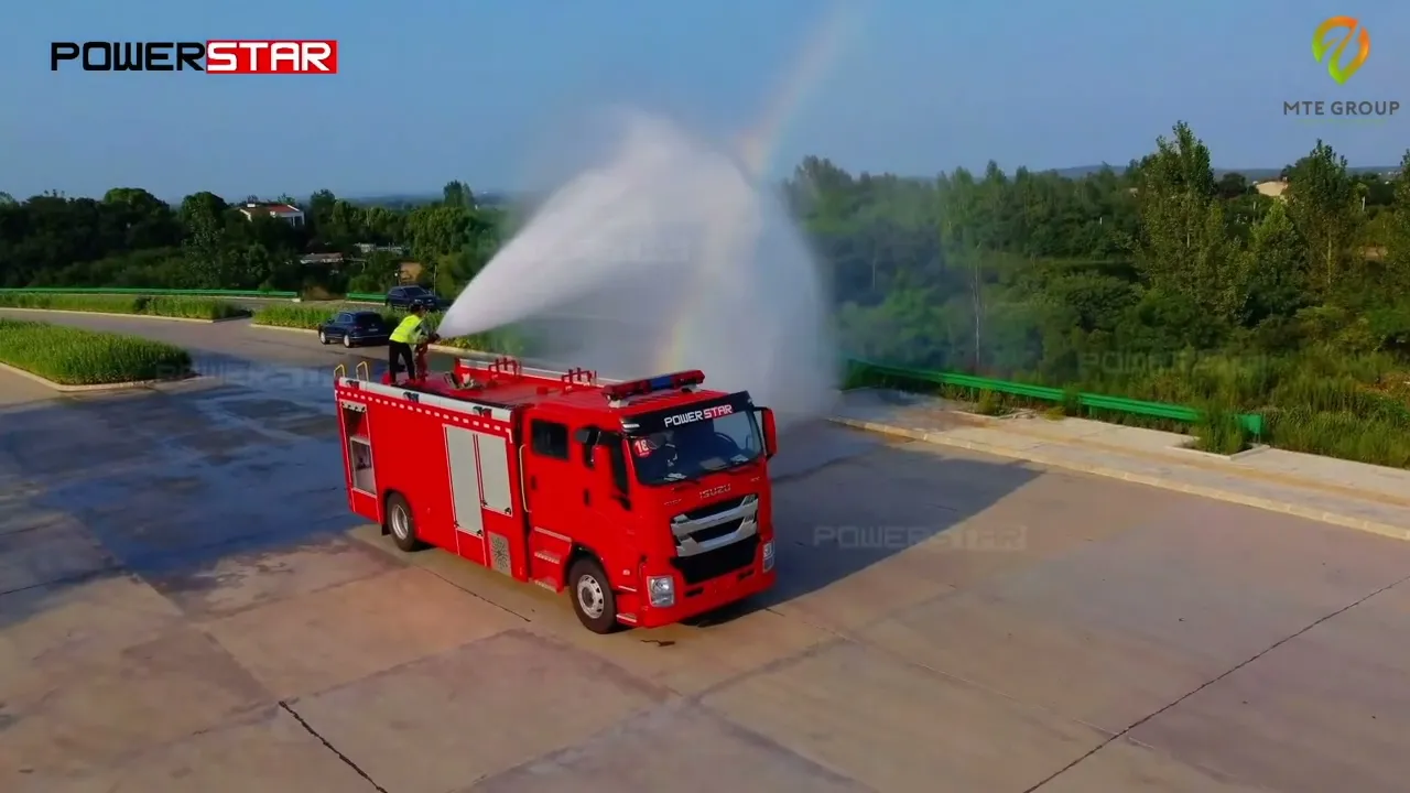 Camión de Bomberos Powerstar Isuzu